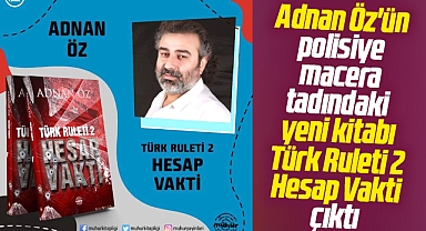 Samsun'da yazar Adnan Öz'ün Türk Ruleti 2- Hesap Vakti kitabı ilgi odağı oldu