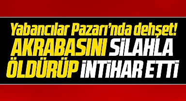 Samsun Yabancılar Pazarında cinayet ve intihar şoku! Kadir İş ve Kemal Yüksel öldü