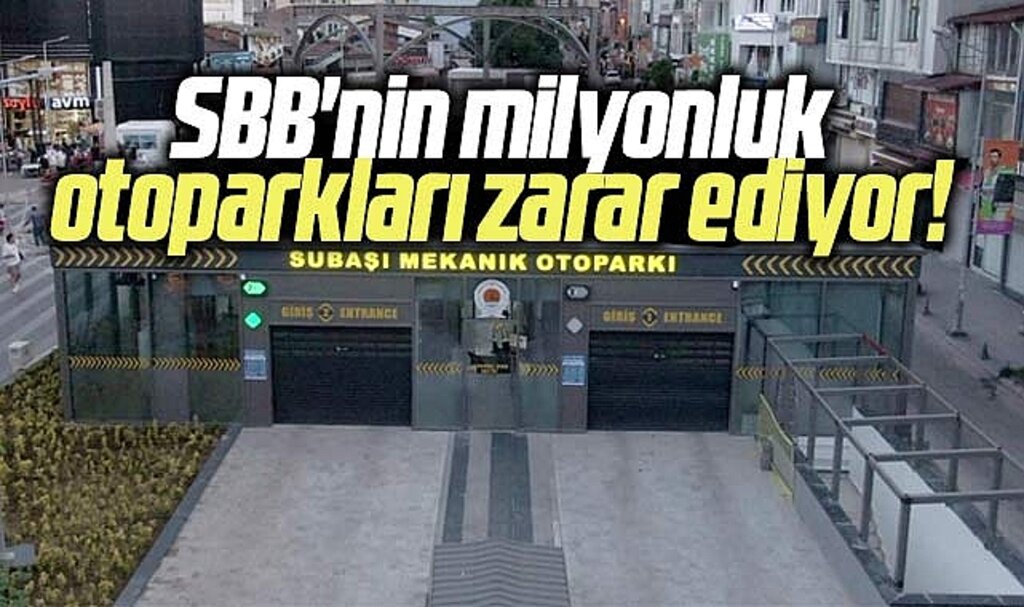 Samsun Büyükşehir Belediyesi'nin milyonluk otoparkları zarar ediyor