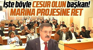 Samsun'da Atakum Belediye Meclisi'nden marina projesi imar planına ret