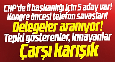 Samsun'da CHP İl Kongresi öncesi delegelerin aranması tepki çekti