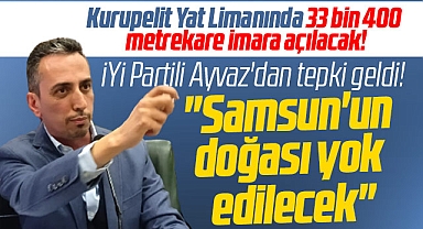 Samsun'da Kurupelit Yat Limanında 33 bin 400 metrekare alan imara açılacak
