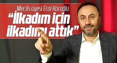 Samsun'da meclis üyesi Erol Köroğlu İlkadım için ilkadımı attı