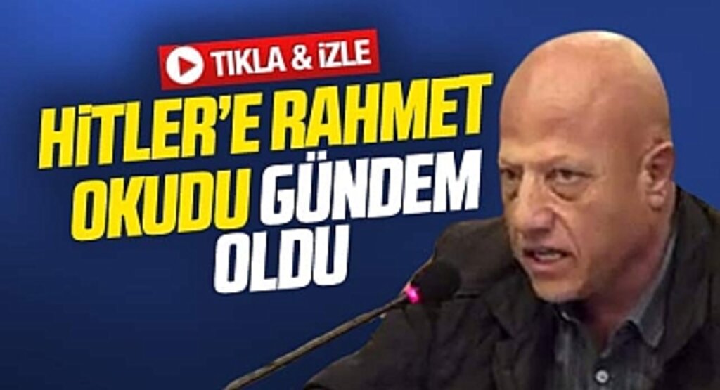 Samsun'da meclis üyesi İsrail'i kınadı Adolf Hitler'i ise rahmetle andı