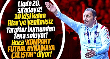 Samsunspor'da Fuat Çapa'nın Rize yenilgisi açıklaması! Kompakt oynamaya çalıştık