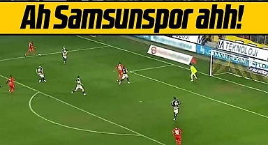 Samsunspor Süper Lig'de Ankaragücü'ne 2-0 mağlup oldu
