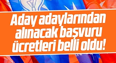 AK Parti'de belediye başkan aday adaylarından alınacak başvuru ücreti belli oldu