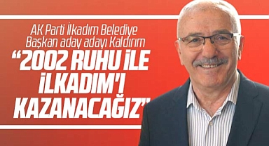 AK Parti İlkadım Belediye Başkan aday adayı Kaldırım: 2022 ruhu ile kazanacağız