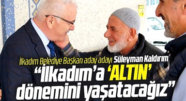 AK Parti İlkadım Belediye Başkan aday adayı Kaldırım açıkladı! Altın dönemi yaşatacağız