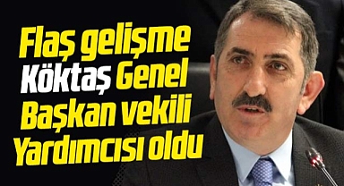 Fuat Köktaş AK Parti Genel Başkanvekili Yardımcılığı görevine getirildi