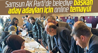 Samsun AK Parti'de 89 aday adayı için temayül yoklaması gerçekleşti