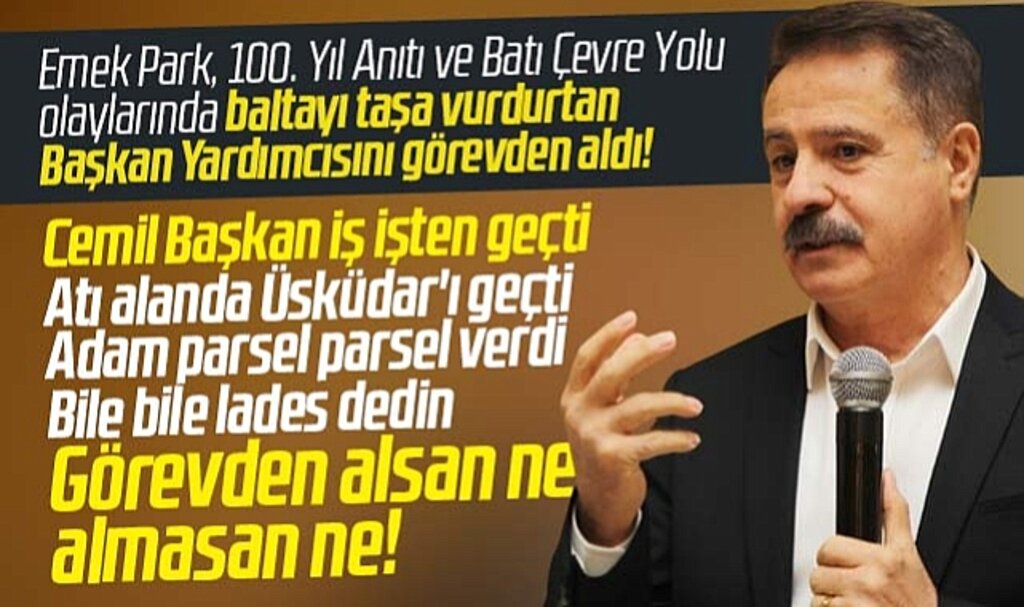 Samsun'da Atakum Belediyesinde yine başkan yardımcıları görevden alındı