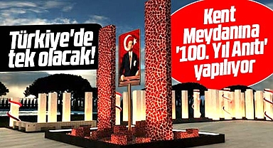 Samsun'da Atakum Kent Meydanına 100. Yıl Anıtı yapılacak