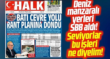 Samsun'da Batı Çevre Yolu'nda rant iddiası gündeme geldi!