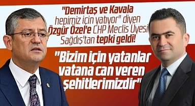 Samsun'da CHP Meclis üyesi Sağdış'tan Özgür Özel'e Demirtaş ve Kavala tepkisi