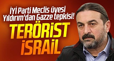 Samsun'da meclis üyesi Adem Yıldırım'dan Gazze tepkisi! Terörist İsrail