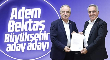 Samsun'da mimar Adem Bektaş Büyükşehir Belediye Başkan aday adayı oldu