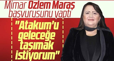 Samsun'da Özlem Maraş Atakum Belediye Başkan aday adaylığı başvurusunu yaptı