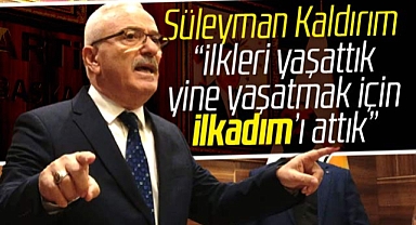 Samsun'da Süleyman Kaldırım İlkadım Belediye Başkan aday adaylığı başvurusunu yaptı