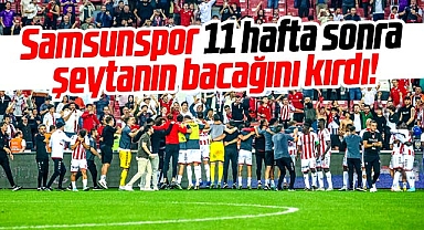 Samsunspor Hatayspor'u 90+9'da attığı golle 2-1 yendi