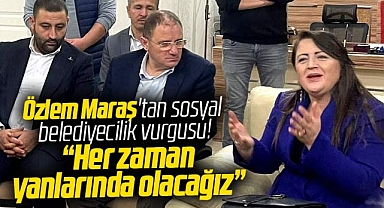 AK Parti Atakum Belediye Başkan aday adayı Maraş'tan sosyal belediyecilik açıklaması