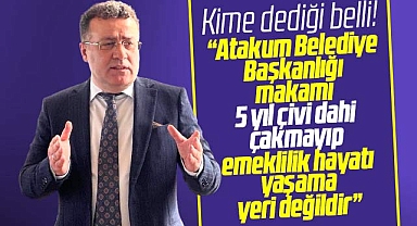 İshak Taşçı'dan Deveci'ye eleştiri! O makam emeklilik hayatı yaşama yeri değildir