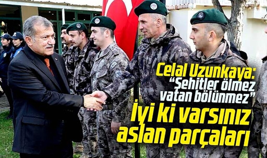 Samsun Büyükşehir aday adayı Celal Uzunkaya şehitleri andı! Şehitler ölmez vatan bölünmez