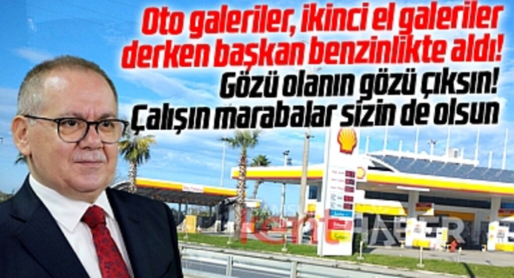 Samsun Büyükşehir Başkanı Demir şimdi de benzinlik aldı!