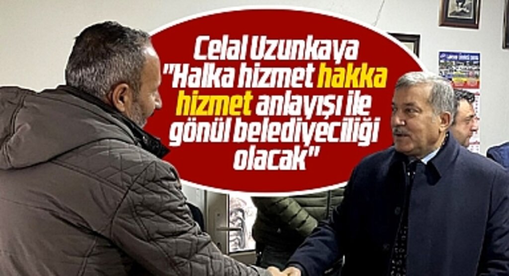 Samsun Büyükşehir Belediye Başkan aday adayı Uzunkaya: Gönül belediyeciliği olacak