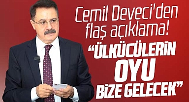 Samsun'da Cemil Deveci'den flaş açıklama! Ülkücülerin oyu bize gelecek