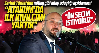 Samsun'da Serhat Türkel Atakum Belediye Başkan aday adaylığı açıklamasını yaptı