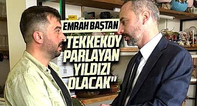 Samsun'da Tekkeköy Belediye Başkan aday adayı Emrah Baştan'a büyük ilgi