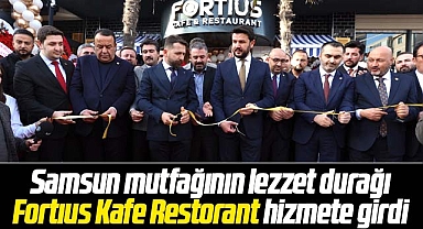 Samsun mutfağının lezzet durağı olacak Fortıus Kafe Restorant Ankara'da hizmete girdi