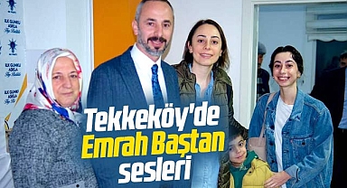 Samsun'un Tekkeköy ilçesinde Emrah Baştan'ın ismi gündemde