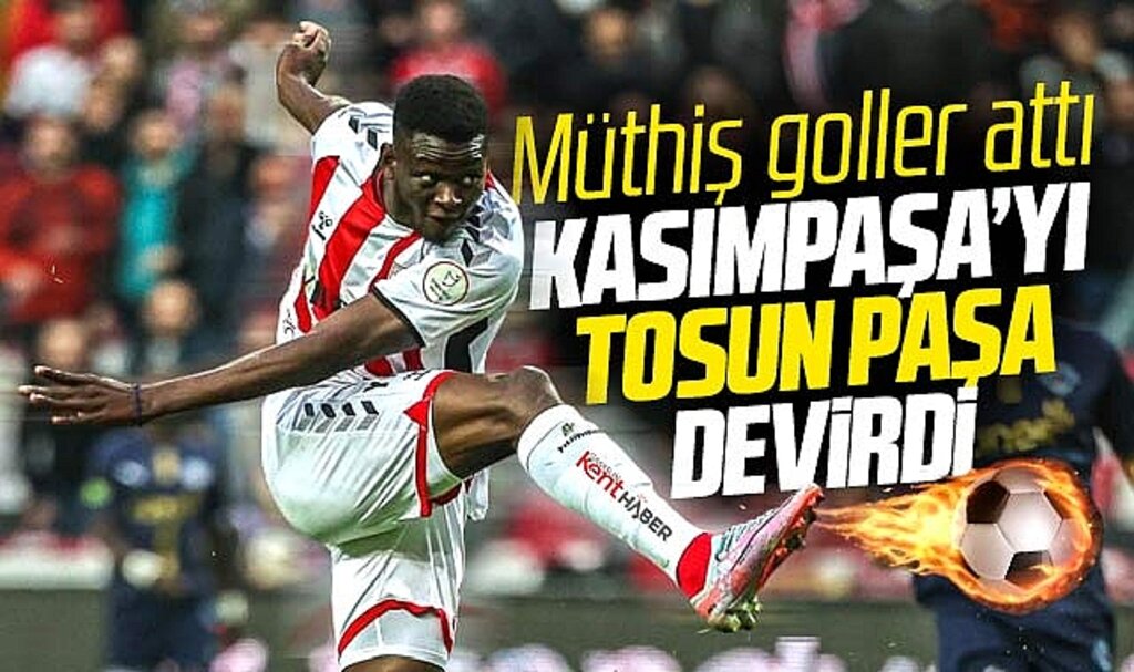 Samsunspor'da Mouandilmadji'nin Kasımpaşa'ya attığı goller gündem oldu