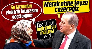 CHP Samsun Büyükşehir adayı Cevat Öncü suyu indirimli vereceklerini açıkladı