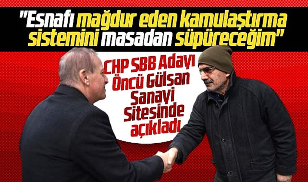 CHP Samsun Büyükşehir adayı Öncü: Mağdur eden kamulaştırmayı süpüreceğim