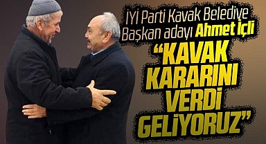 İYİ Parti Kavak Belediye Başkan adayı Ahmet İçli: Kavak kararını verdi