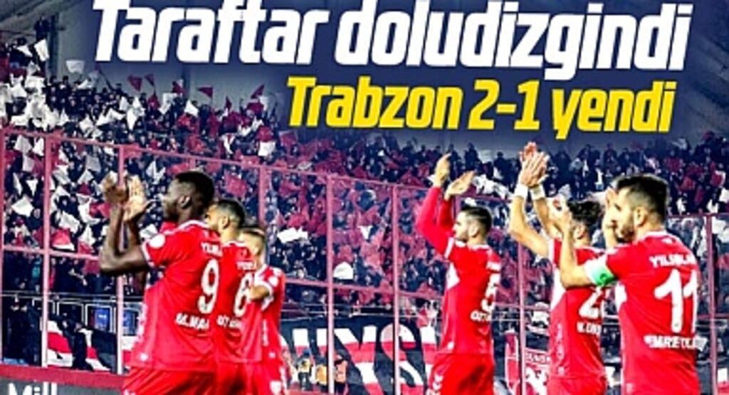 Karadeniz derbisinde Trabzonspor Samsunspor'u 2-1 yendi