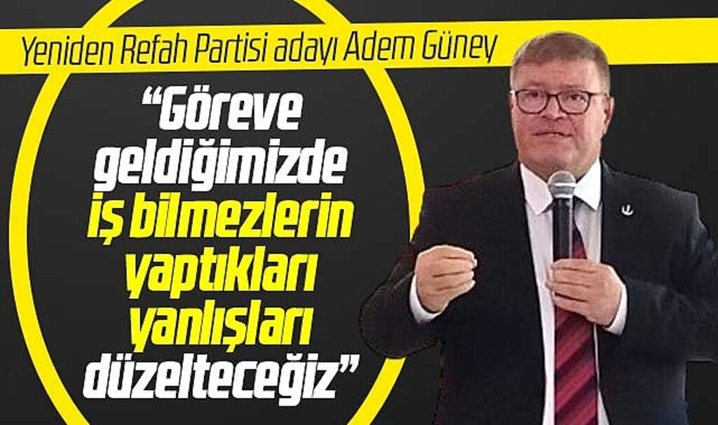 Samsun'u yap boz tahtasına çevirdiler! YRP Büyükşehir adayı Güney'den AK Parti'ye salvo