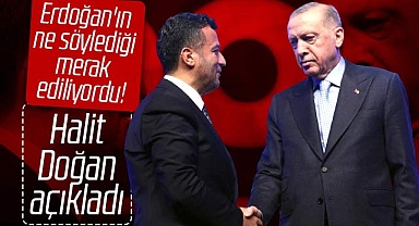 Samsun Büyükşehir adayı Halit Doğan Erdoğan'ın kulağına söylediği sözü açıkladı