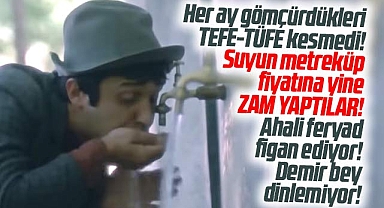 Samsun'da içme suyuna 2024 yılı için zam yapıldı! İşte yeni su tarifesi