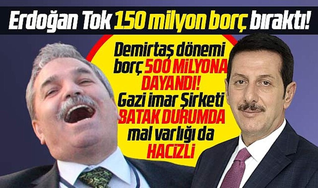 Samsun'da İlkadım Belediyesi'nin borcu 500 milyon liraya dayandı!