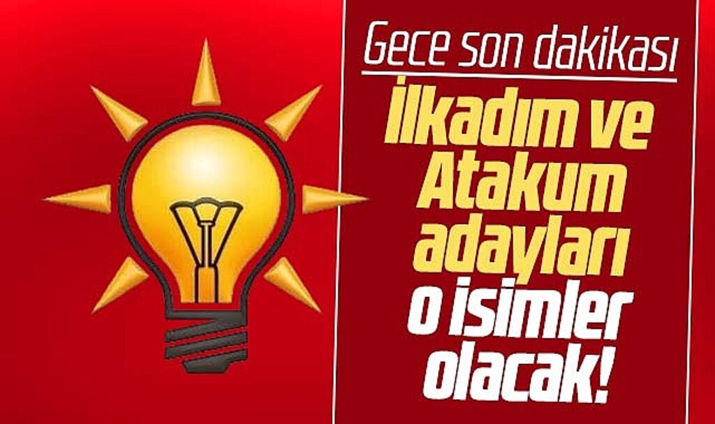 Samsun'da işte AK Parti'nin İlkadım ve Atakum Belediye Başkan adayları