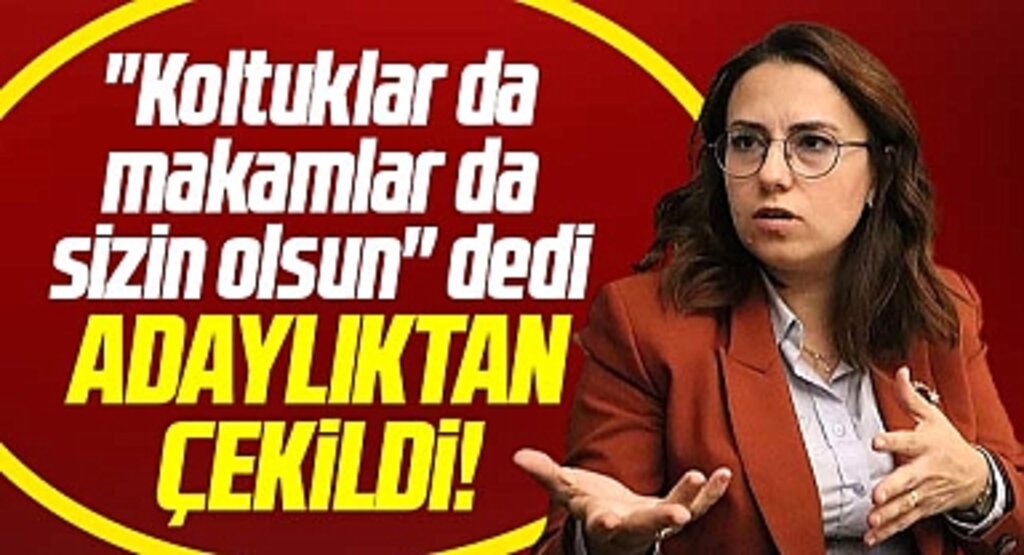 Samsun'da İYİ Partili Burcu Işıtan zehir zemberek açıklama yapıp aday adayığından çekildi