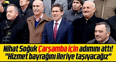 Samsun'da Nihat Soğuk, Çarşamba Belediye Başkan aday adaylığını açıkladı