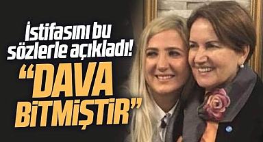 Samsun'da Selen Gülhan Çam 'Dava bitmiştir' diyerek İYİ Parti'den istifa etti