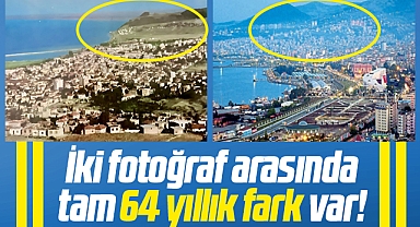 Samsun'un 64 yıl önceki fotoğrafı! Canik yok!