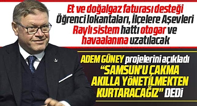 YRP Samsun Büyükşehir adayı Adem Güney projelerini açıkladı!