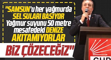 Samsun Büyükşehir adayı Cevat Öncü: Samsun'un sel sorununu çözeceğiz